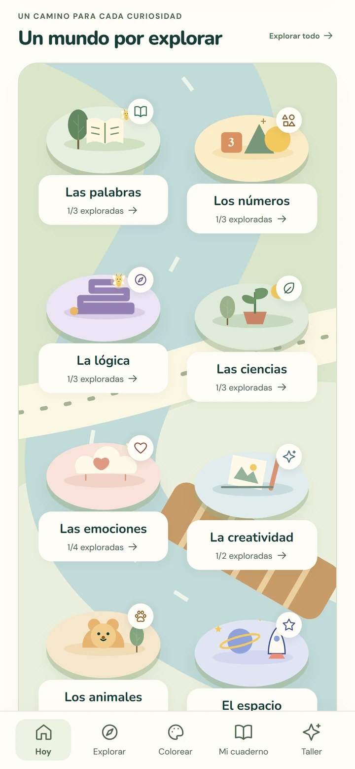 El mapa de universos para explorar en Hepaly